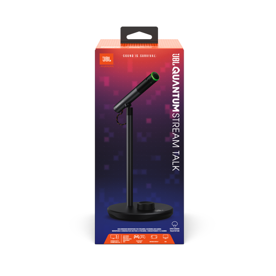 JBL Quantum Stream Talk | USB condenser microphone for streaming, recording  and gaming.